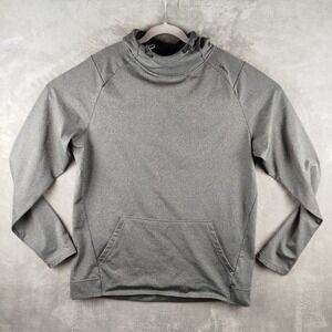 UNRL Crossover II Hoodie Mens Large Gray Performance Stretch Pullover